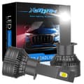 Miniatyrbillede 1 af 11: LED-PÆRER H1 XSTORM 120W 26000LM KRAFTIG CANBUS
