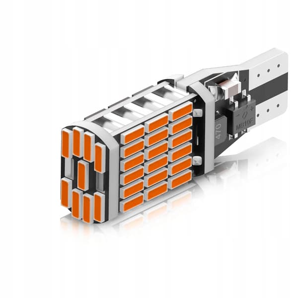 LED-pære W16W T15 orange blinklys