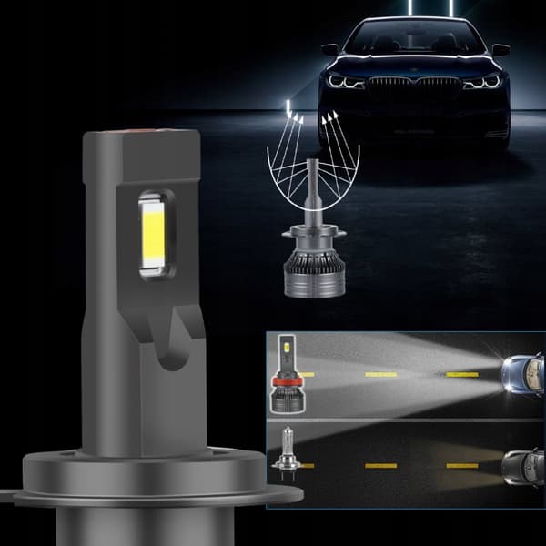 LED-PÆRER H11 XSTORM 120W 26000LM KRAFTFULD CANBUS