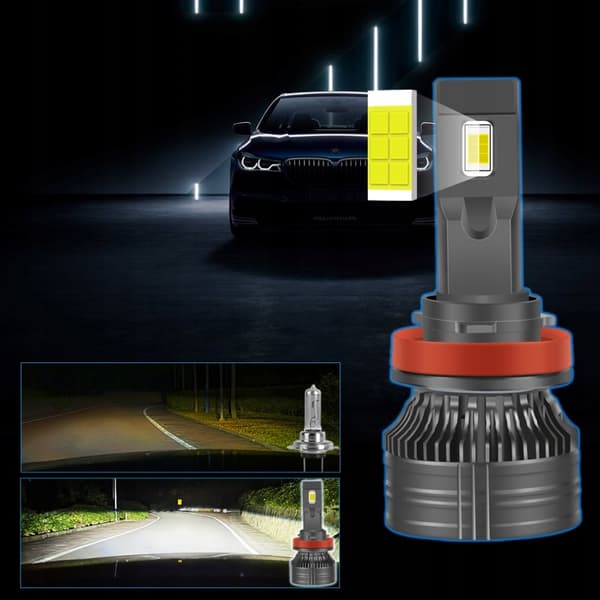 LED-PÆRER H11 XSTORM 120W 26000LM KRAFTFULD CANBUS