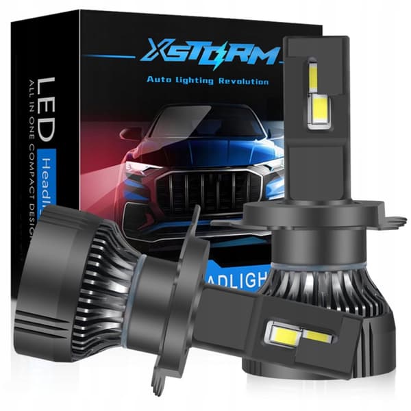 LED-PÆRER H4 XSTORM 120W 26000LM KRAFTFULD CANBUS