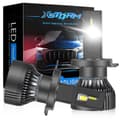 Miniatyrbillede 1 af 10: LED-PÆRER H4 XSTORM 120W 26000LM KRAFTFULD CANBUS