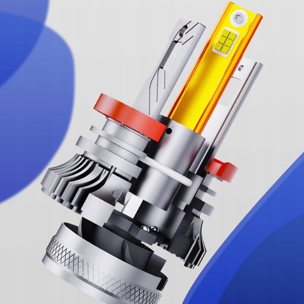 LED-pærer H7 S12 30000 LM 160W 12V 24V 100% CAN