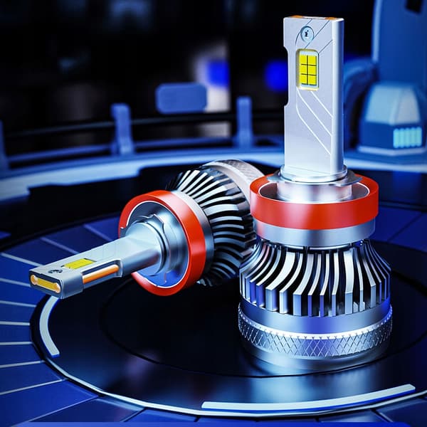 LED-pærer H7 S12 30000 LM 160W 12V 24V 100% CAN