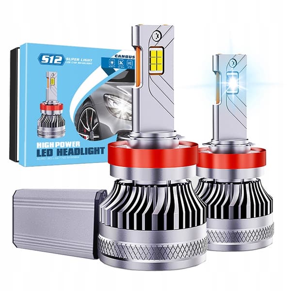 LED-pærer H7 S12 30000 LM 160W 12V 24V 100% CAN