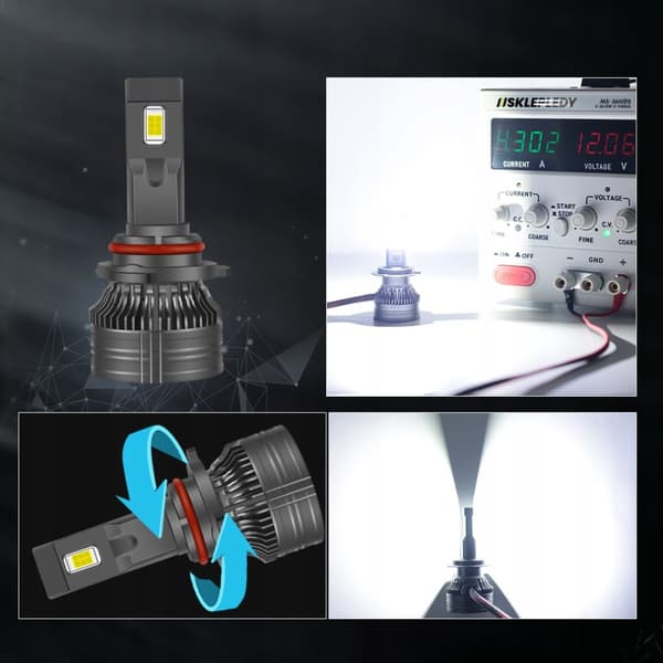 HB3 LED-LAMPOR XSTORM 120W 26000LM KRAFTFULL CANBUS