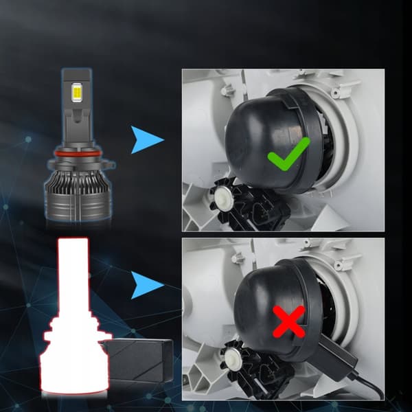 HB3 LED-LAMPOR XSTORM 120W 26000LM KRAFTFULL CANBUS