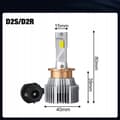 Miniatyrbild 3 av 9: LED-filament D2S D2R XSTORM P&P CANBUS 25000LM 70W