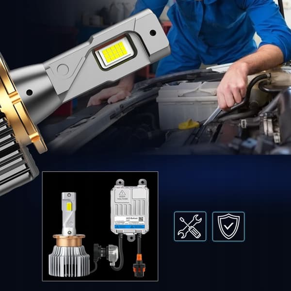 LED-filament D2S D2R XSTORM P&P CANBUS 25000LM 70W