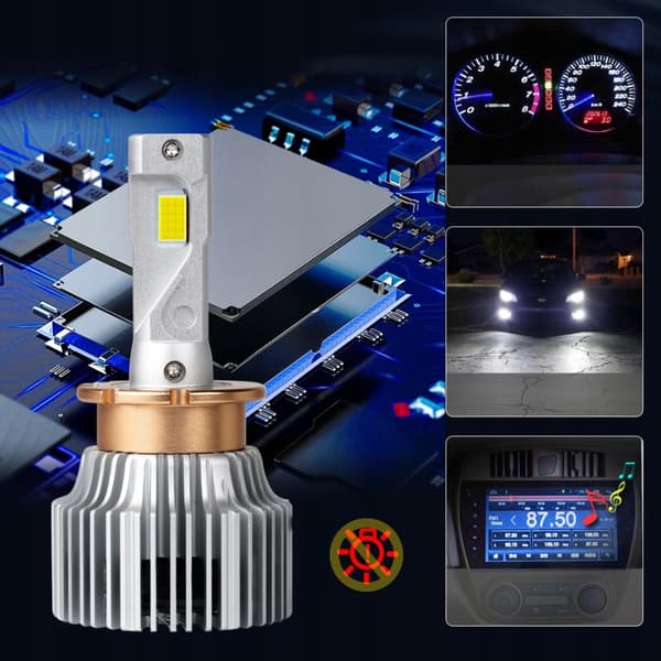 LED-filament D2S D2R XSTORM P&P CANBUS 25000LM 70W