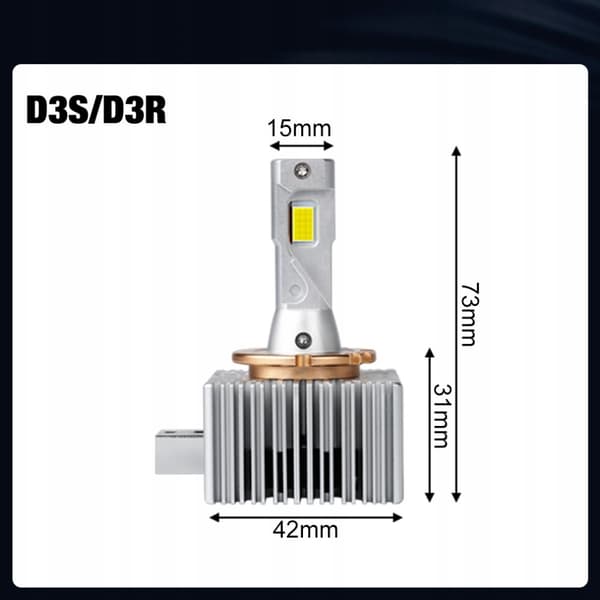 LED-filamenter D3S D3R XSTORM P&P CANBUS 25000LM 70W