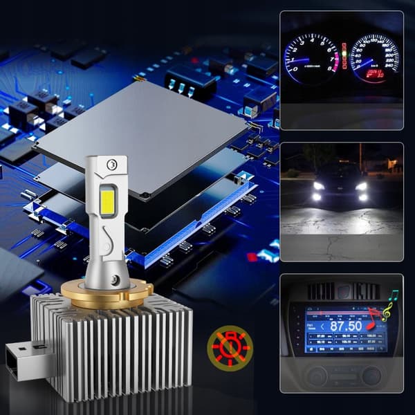 LED-filamenter D3S D3R XSTORM P&P CANBUS 25000LM 70W