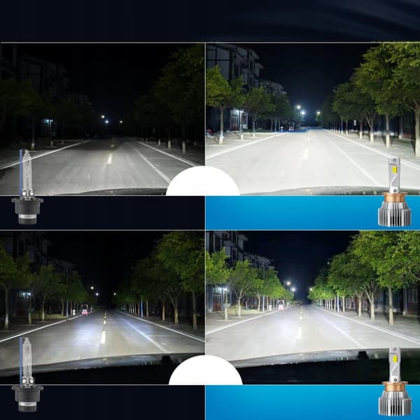 LED-filamenter D4S D4R XSTORM P&P CANBUS 25000LM 70W