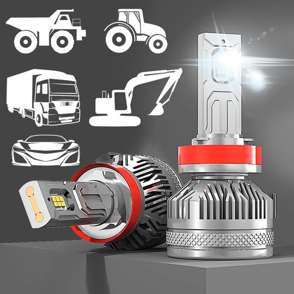 LED-LAMPOR H7 S13 200W 12V 24V 100% CAN 40000LM