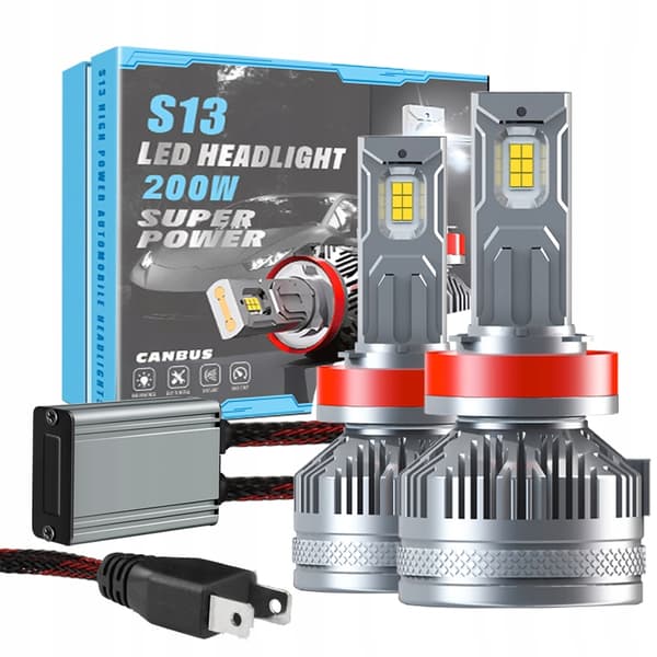 LED-LAMPOR H7 S13 200W 12V 24V 100% CAN 40000LM