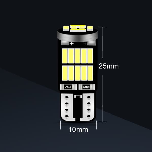 LED-pære W5W T10 parkeringslys 360°