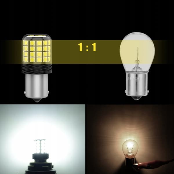 P21W LED XSTORM -polttimo, peruutussuunta, virtalähde