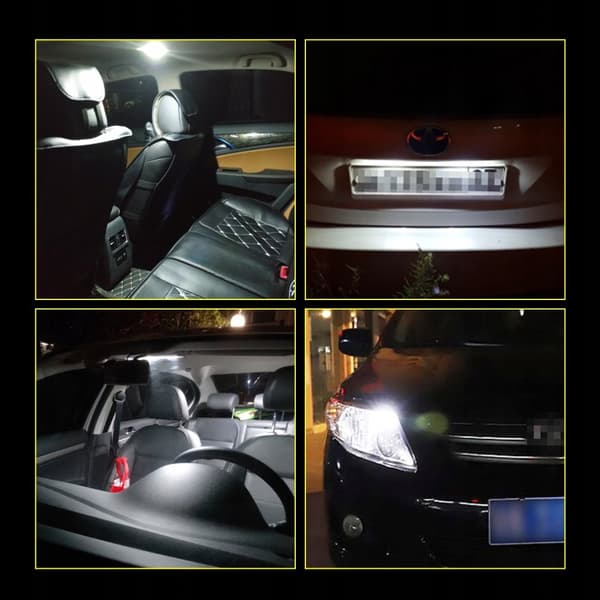 LED-PUTKIPALAT 31MM C3W C5W XSTORM 12SMD CANBUS