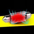Miniatyrbild 5 av 8: LED-RÖRGLOPP 41MM 42MM 16SMD C5W XSTORM CAN