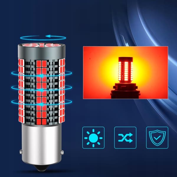 P21W LED-LAMPA XSTORM RÖD STOP CANBUS BA15S