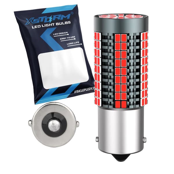 P21W LED-LAMPA XSTORM RÖD STOP CANBUS BA15S