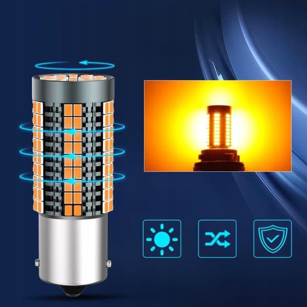 P21W LED XSTORM PÆRE ORANGE BLINKLYS