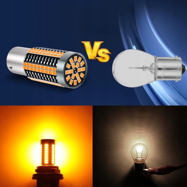 P21W LED XSTORM PÆRE ORANGE BLINKLYS