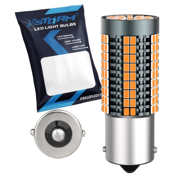 P21W LED XSTORM PÆRE ORANGE BLINKLYS