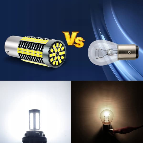 P21/5W LED-pære XSTORM dobbeltglødetråd BAY15D kan