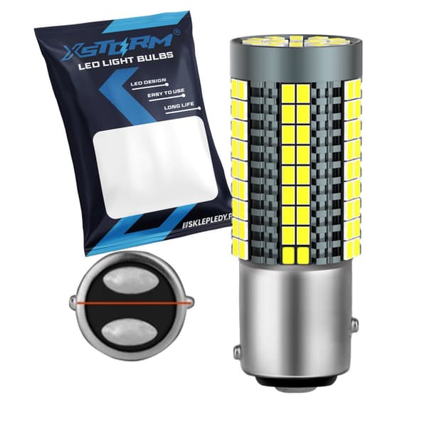 P21/5W LED-pære XSTORM dobbeltglødetråd BAY15D kan