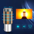 Miniatyrbillede 4 af 8: PY21W LED-PÆRE XSTORM ORANGE DÅSE RETNING