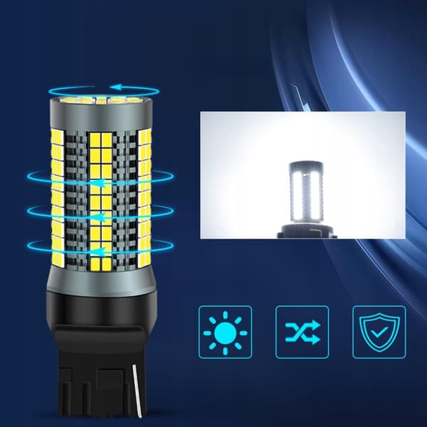 W21W T20 LED XSTORM DRL BACKGÅLDA