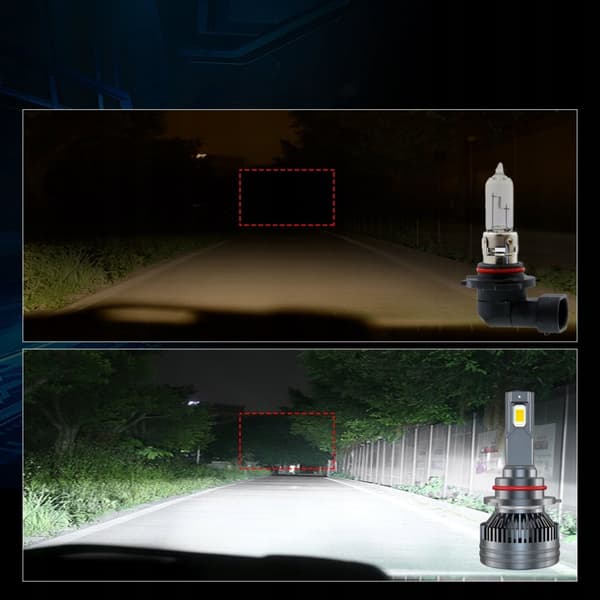 MINI PÆRER HB3 HB4 LED XSTORM 110W 23000LM DÅSE