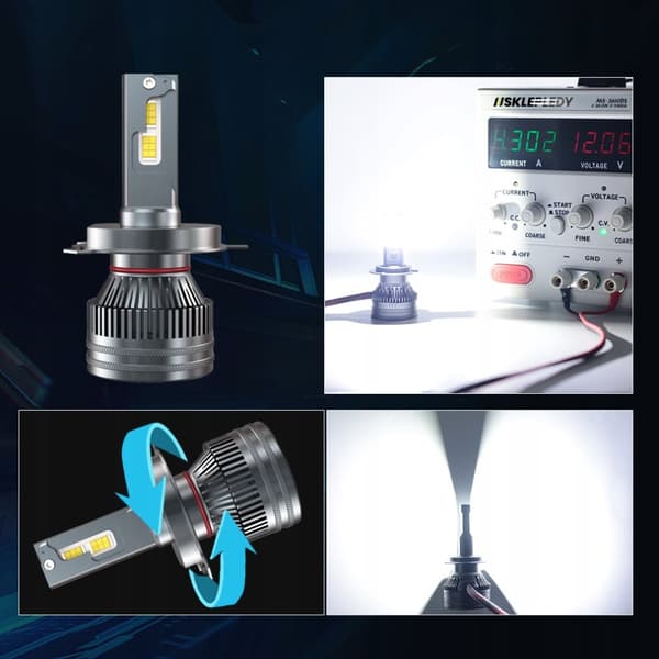 MINI-LAMPOR H4 LED XSTORM 110W 23000LM CANBUS-STRÖM