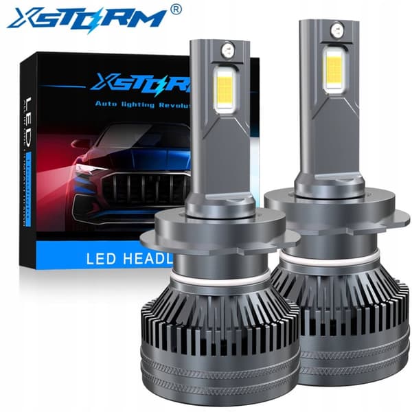 MINI PÆRER H7 LED XSTORM 110W 23000LM CANBUS-STRØM