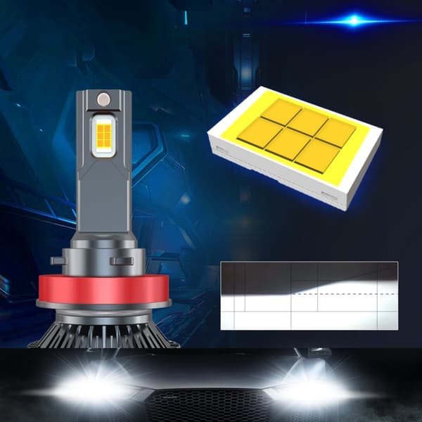 MINI-LAMPOR H11 LED XSTORM 110W 23000LM CAN STRONG