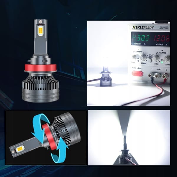 MINI-LAMPOR H11 LED XSTORM 110W 23000LM CAN STRONG