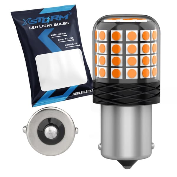LED-pære P21W XSTORM ORANGE BLINKLYS