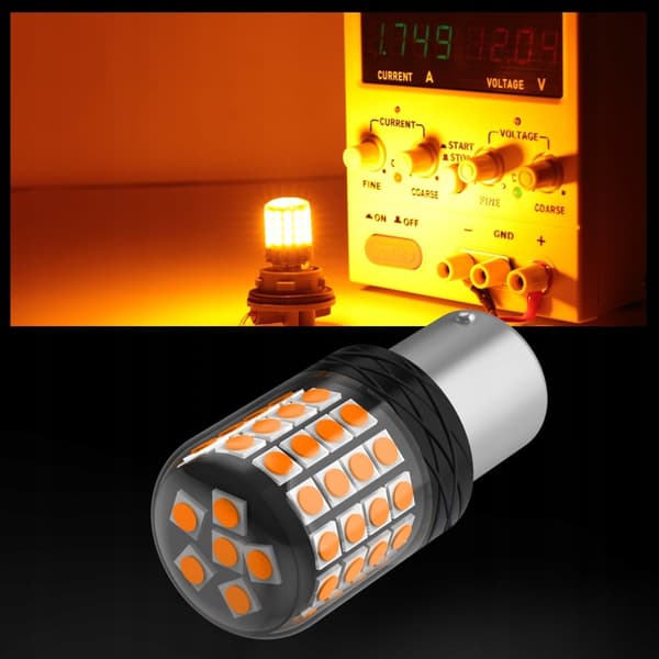 LED-pære PY21W XSTORM ORANGE DÅSERETNING