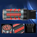 Miniatyrbillede 2 af 7: LED-pære W21W T20 XSTORM RØD STOP CANBUS