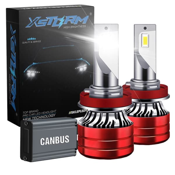 H11 LED-pærer XSTORM 120W 22000LM KRAFTIG CANBUS