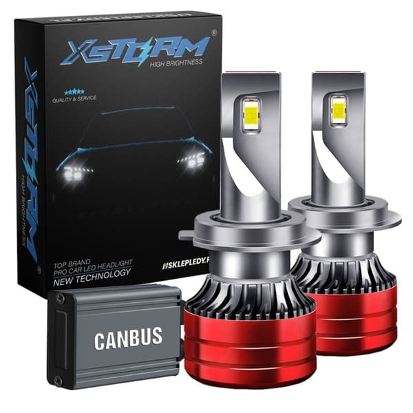 H7 LED-pærer XSTORM 120W 22000LM KRAFTIG CANBUS