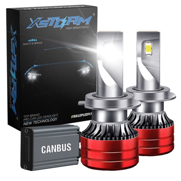 H7 LED-pærer XSTORM 120W 22000LM KRAFTIG CANBUS