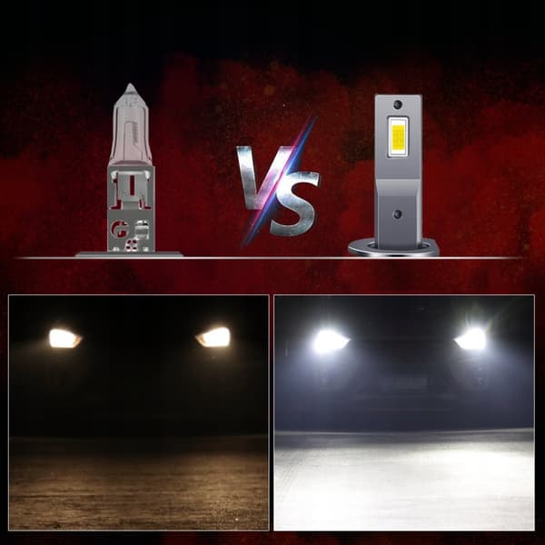 H1 LED-pærer XSTORM 120W 22000LM KRAFTIG CANBUS