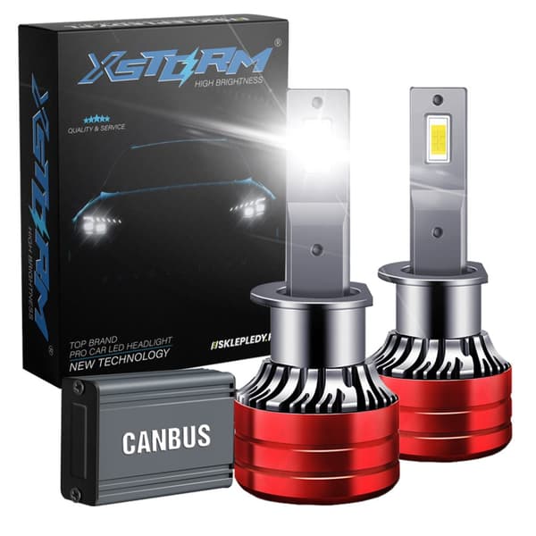 H1 LED-pærer XSTORM 120W 22000LM KRAFTIG CANBUS