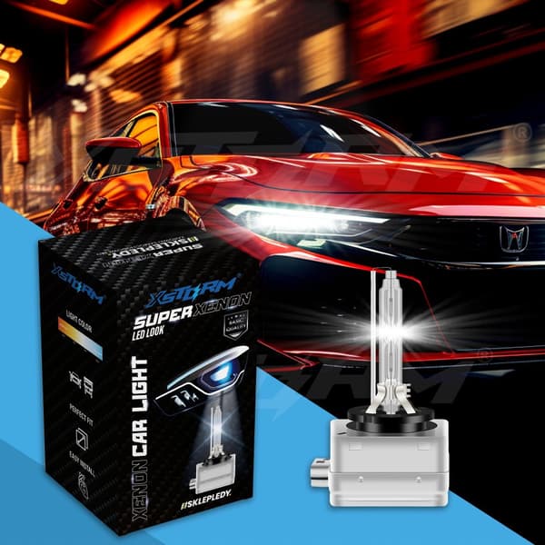 XENON-LAMPE D3S HID-BRÆNDER XSTORM 6000K HVID