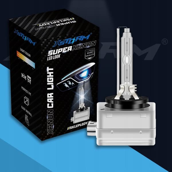 XENON-LAMPE D3S HID-BRÆNDER XSTORM 6000K HVID