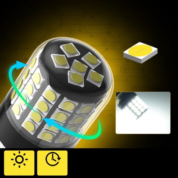 P21/5W LED-pære med dobbelt glødetråd, BAY15D, CAN XSTORM