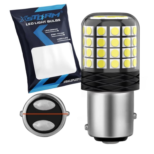 P21/5W LED-pære med dobbelt glødetråd, BAY15D, CAN XSTORM