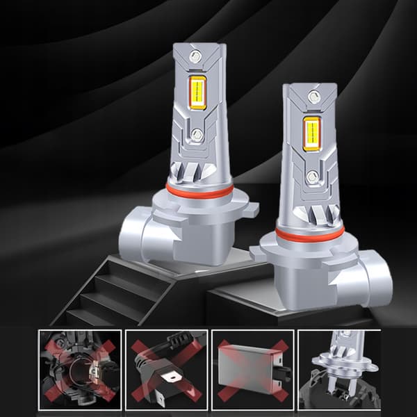 LED-POLTTIMOT HB4 JÄLKIASENNUS 1:1 5500K SUPER VALKOINEN